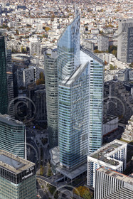 Le département des Hauts-de-Seine (Région Ile-de-France) en vues aériennes obliques