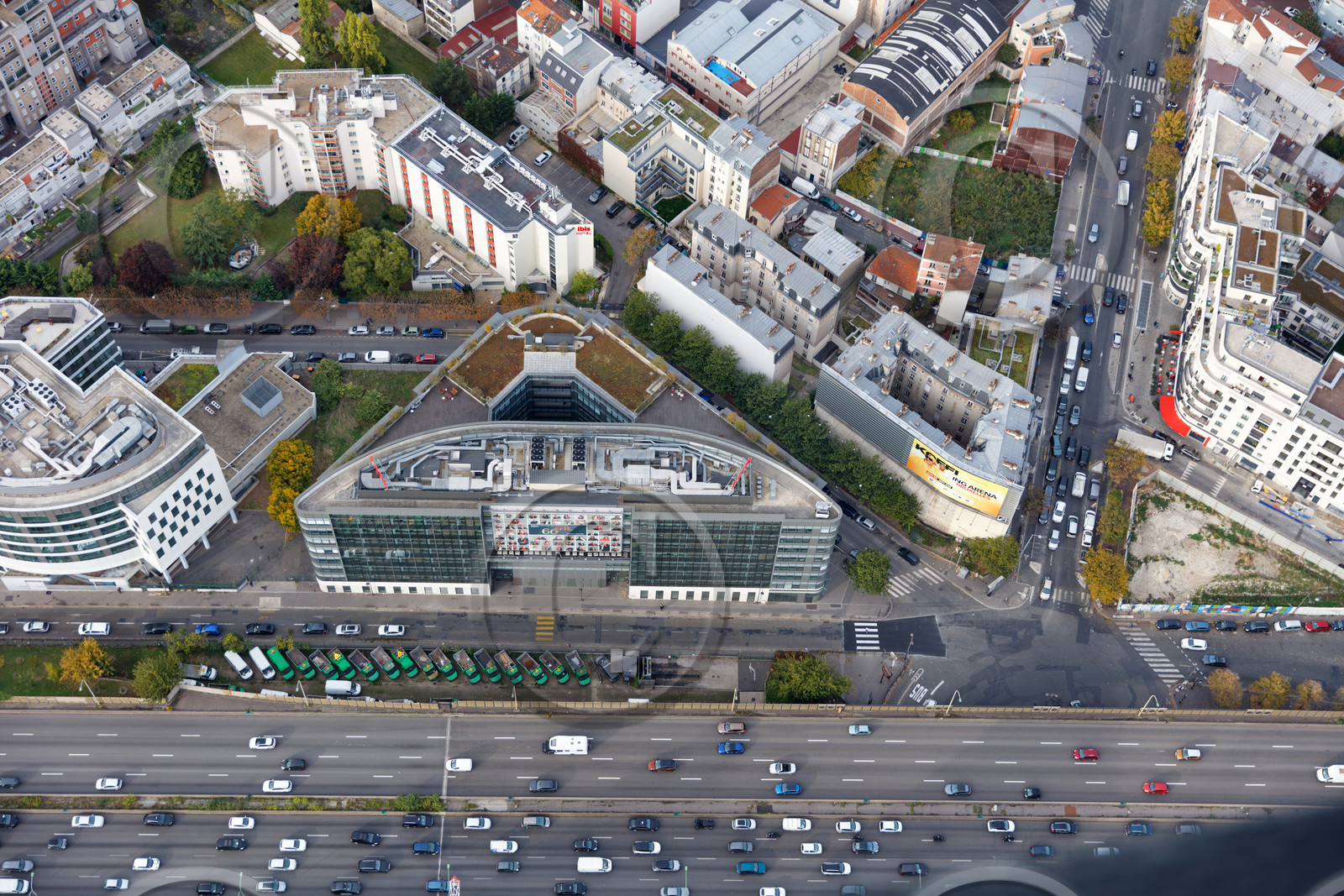 Le département de Seine-Saint-Denis (Région Ile-de-France) en vues aériennes obliques