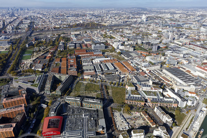 Le département de Seine-Saint-Denis (Région Ile-de-France) en vues aériennes obliques