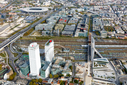 Le département de Seine-Saint-Denis (Région Ile-de-France) en vues aériennes obliques