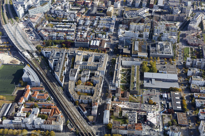 Le département de Seine-Saint-Denis (Région Ile-de-France) en vues aériennes obliques