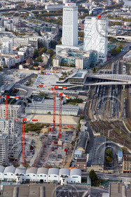 Le département de Seine-Saint-Denis (Région Ile-de-France) en vues aériennes obliques