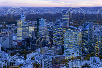 Le département des Hauts-de-Seine (Région Ile-de-France) en vues aériennes obliques