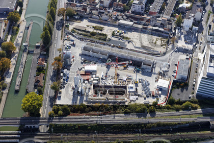 Le département de Seine-Saint-Denis (Région Ile-de-France) en vues aériennes obliques