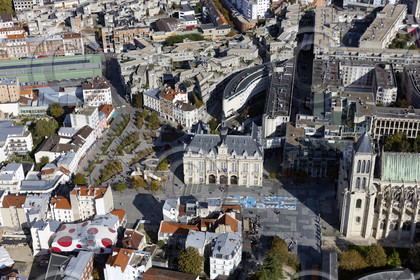 Le département de Seine-Saint-Denis (Région Ile-de-France) en vues aériennes obliques