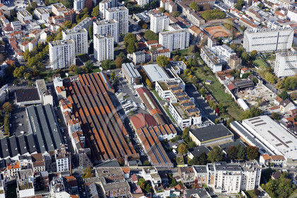 Le département de Seine-Saint-Denis (Région Ile-de-France) en vues aériennes obliques