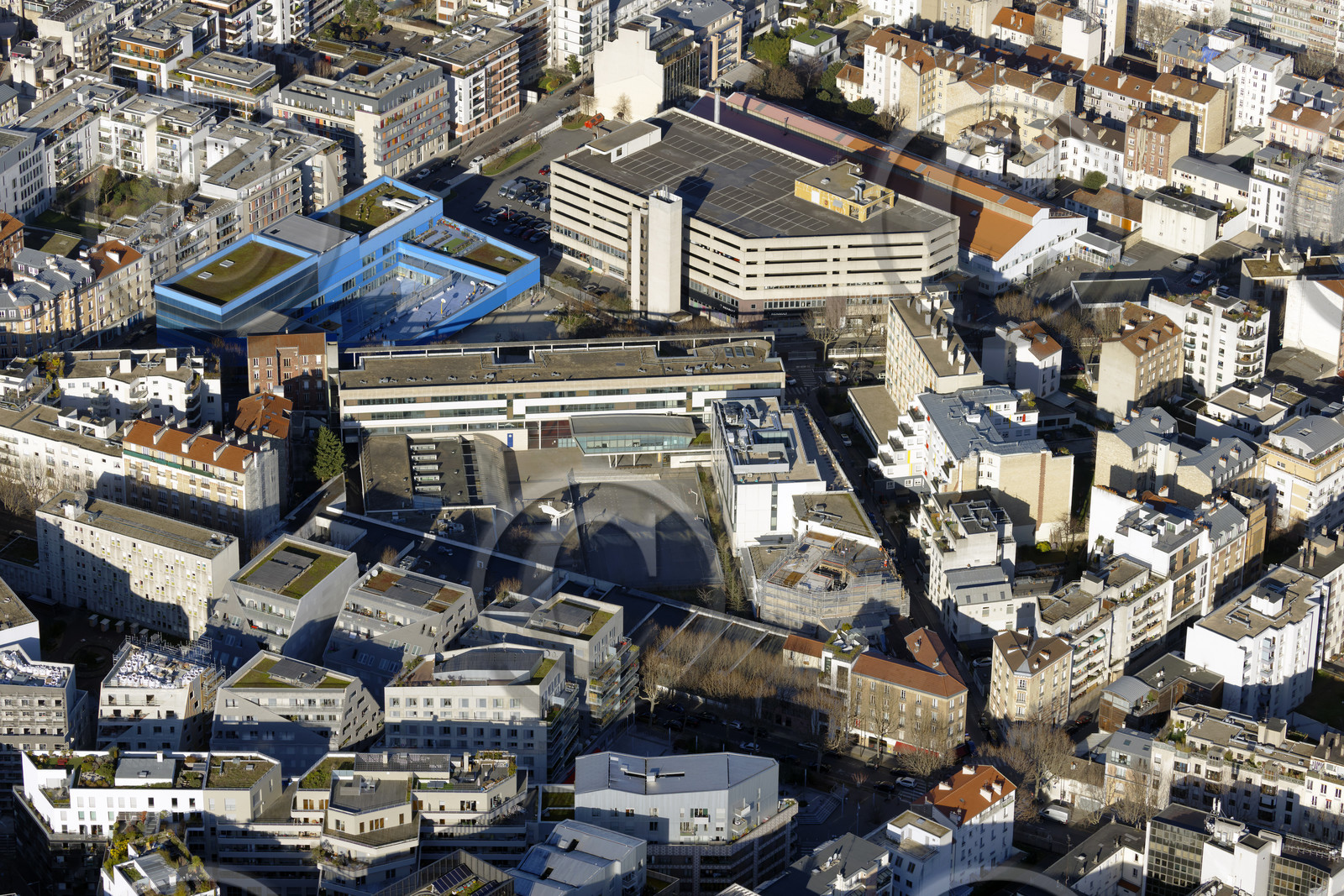 Le département des Hauts-de-Seine (Région Ile-de-France) en vues aériennes obliques