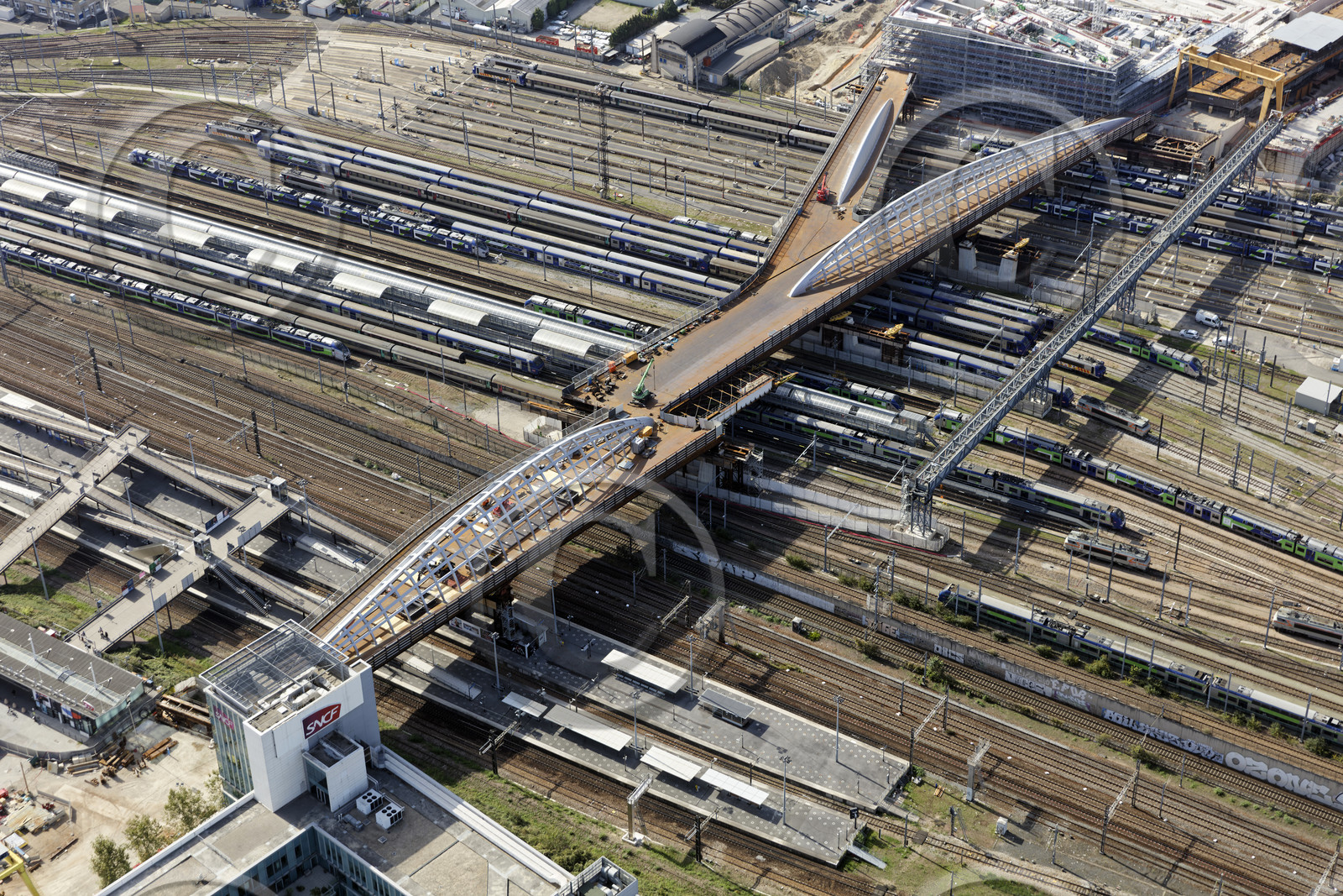 Le département de Seine-Saint-Denis (Région Ile-de-France) en vues aériennes obliques