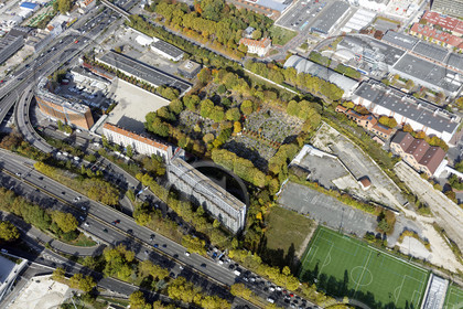 Le département de Seine-Saint-Denis (Région Ile-de-France) en vues aériennes obliques