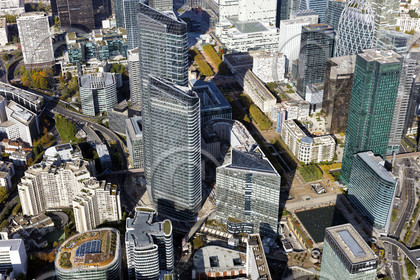 Le département des Hauts-de-Seine (Région Ile-de-France) en vues aériennes obliques