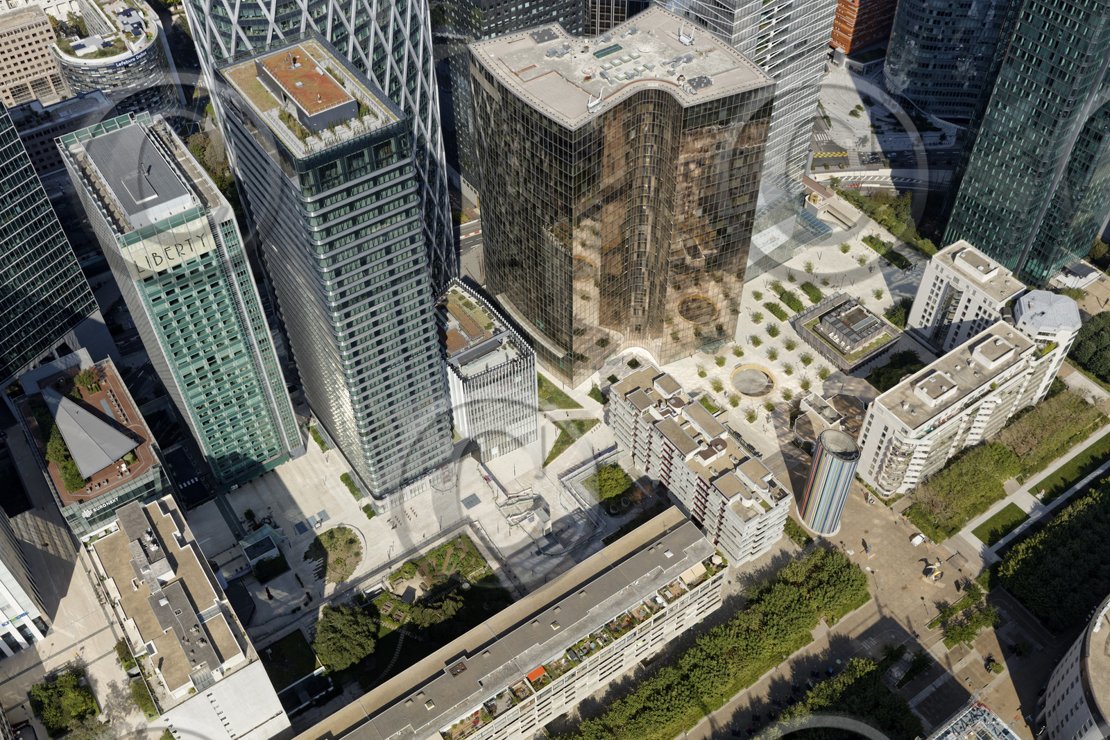 Le département des Hauts-de-Seine (Région Ile-de-France) en vues aériennes obliques