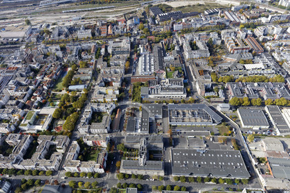 Le département de Seine-Saint-Denis (Région Ile-de-France) en vues aériennes obliques