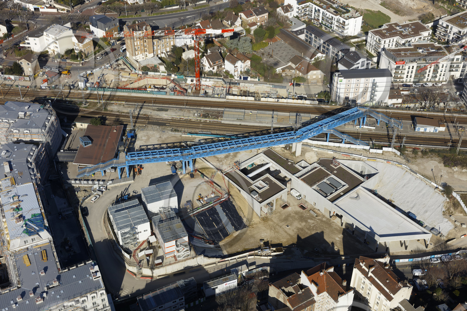 Le département des Hauts-de-Seine (Région Ile-de-France) en vues aériennes obliques