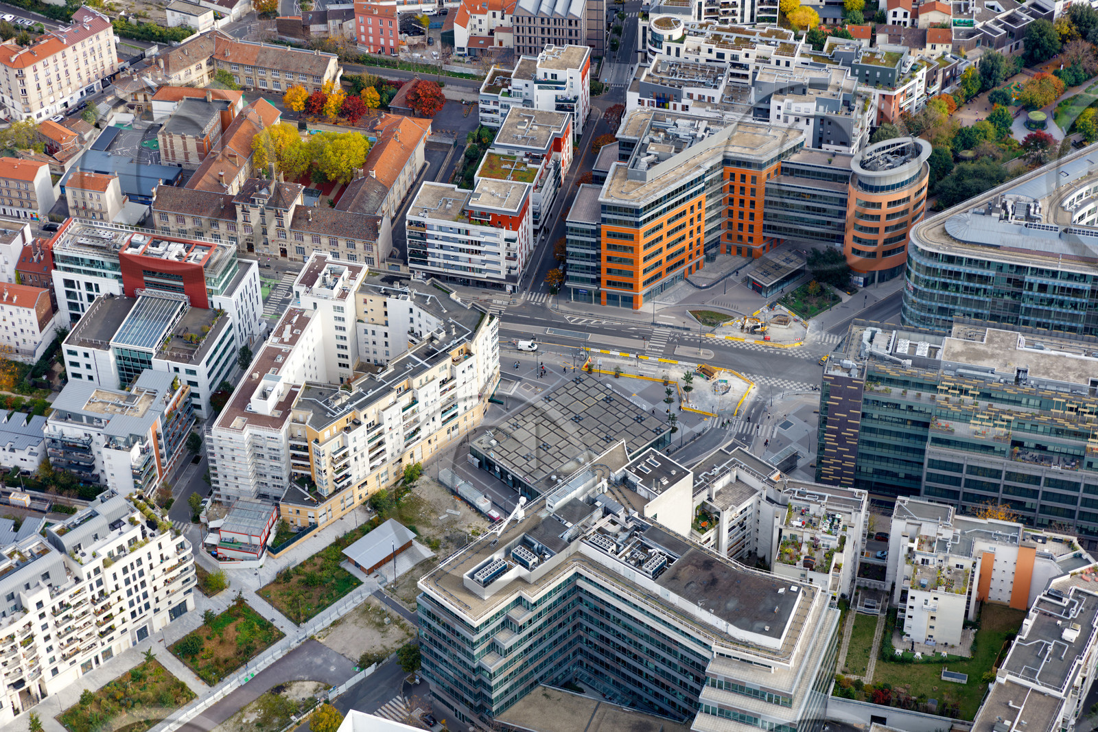 Le département de Seine-Saint-Denis (Région Ile-de-France) en vues aériennes obliques