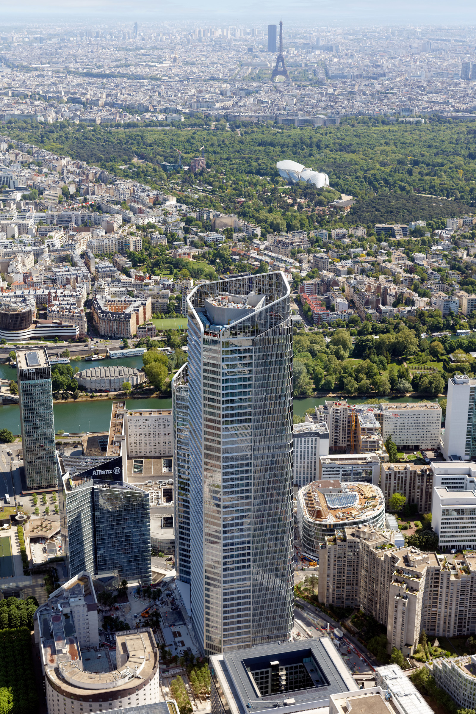 Le département des Hauts-de-Seine (Région Ile-de-France) en vues aériennes obliques