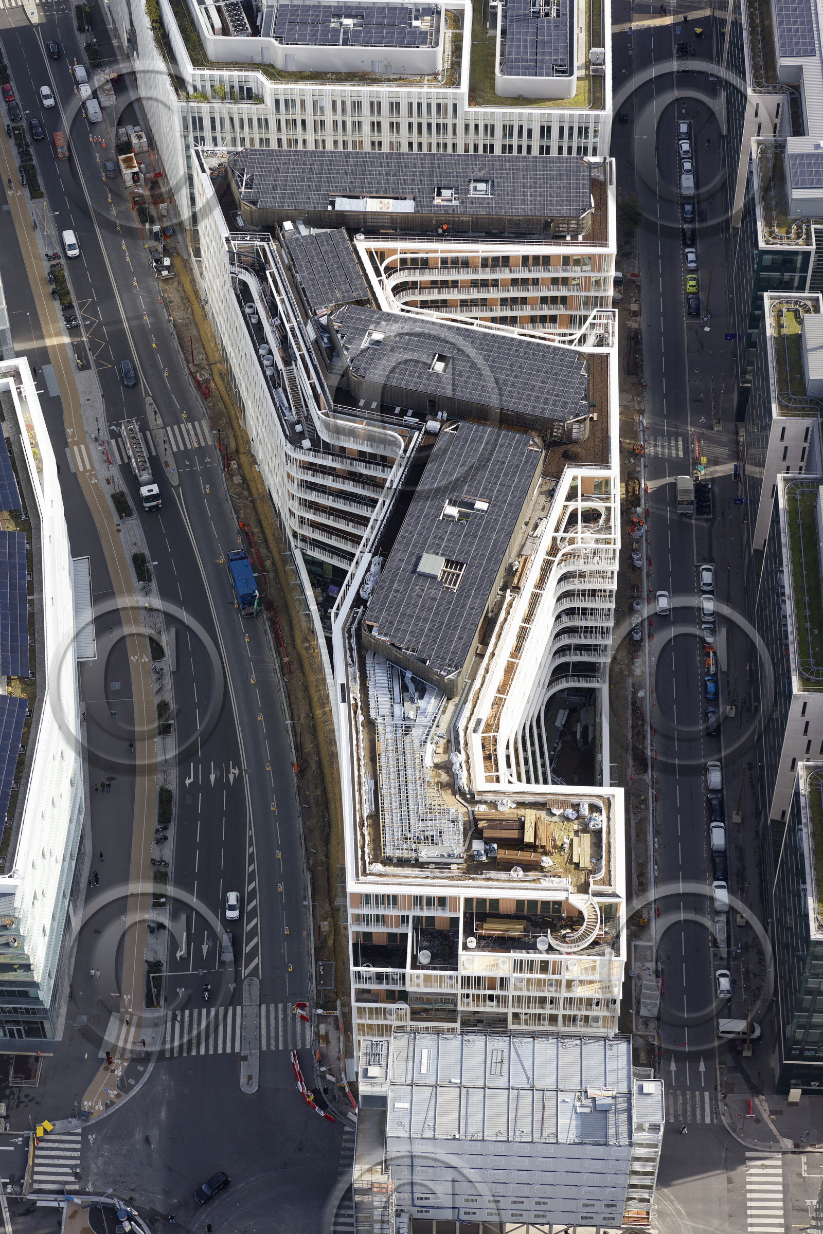 Le département des Hauts-de-Seine (Région Ile-de-France) en vues aériennes obliques