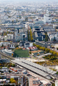Le département de Seine-Saint-Denis (Région Ile-de-France) en vues aériennes obliques