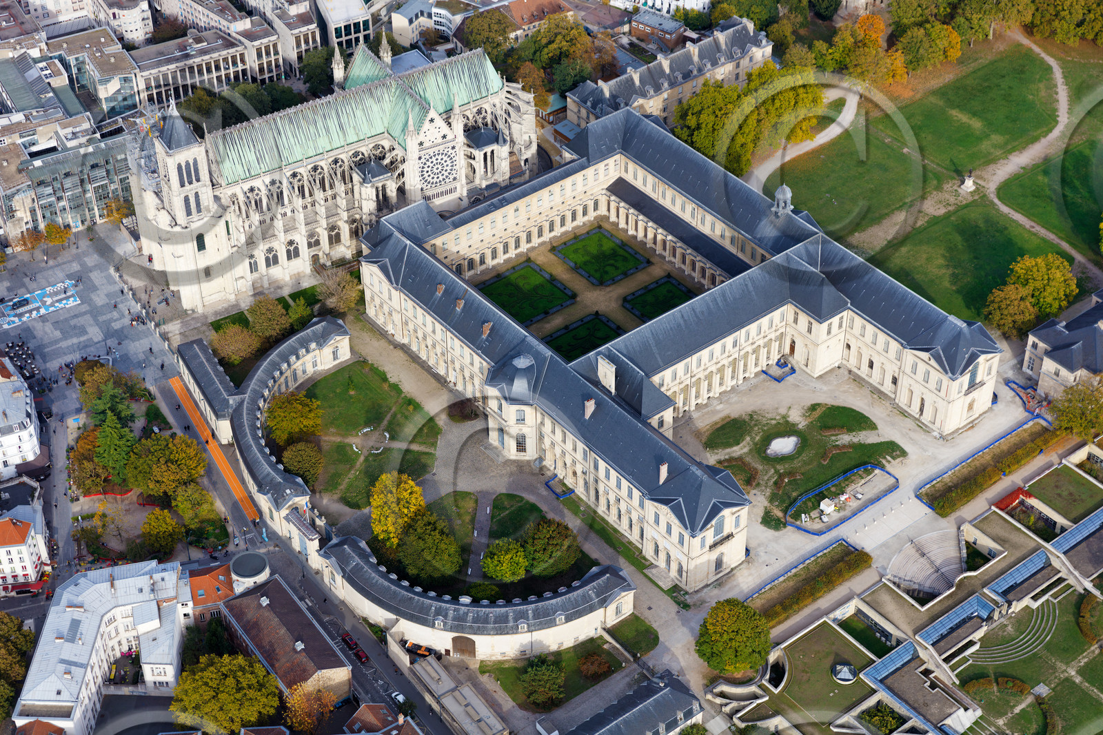 Le département de Seine-Saint-Denis (Région Ile-de-France) en vues aériennes obliques