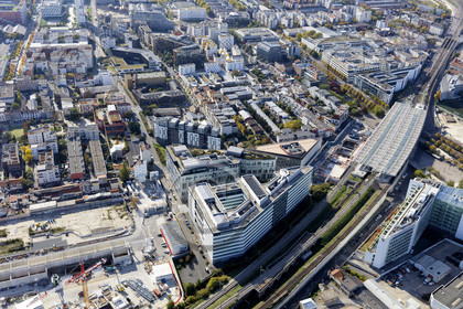 Le département de Seine-Saint-Denis (Région Ile-de-France) en vues aériennes obliques