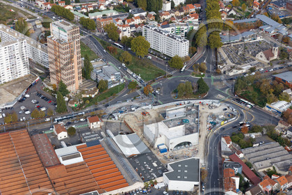 Le département de Seine-Saint-Denis (Région Ile-de-France) en vues aériennes obliques